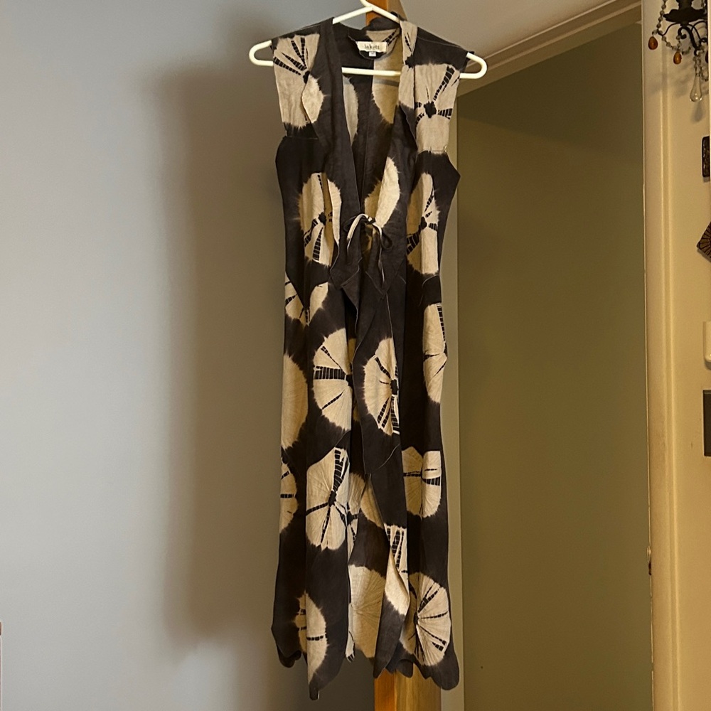 Tye Dye Cardigan-Vest